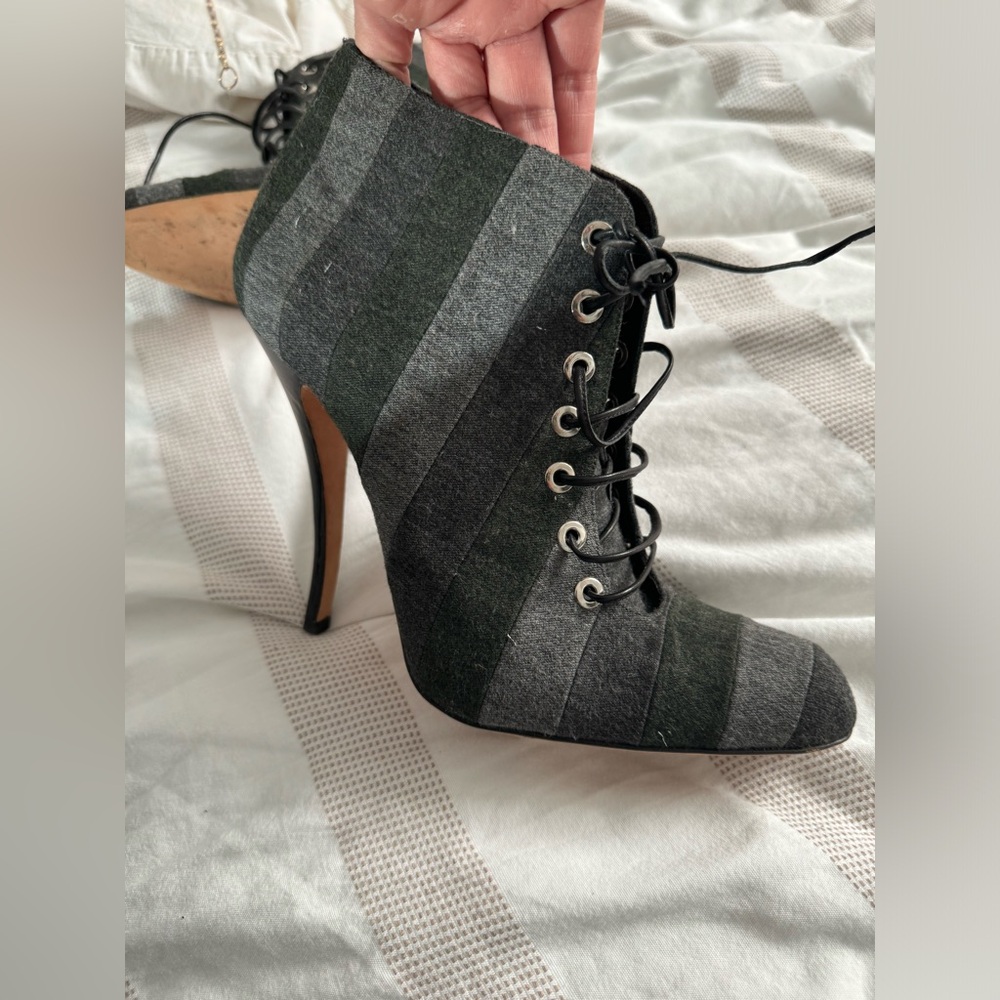 Manolo Blahnik booties - gently worn size 40 1/2